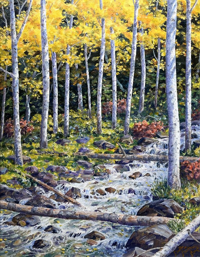 Aspen Grove by David Gregory